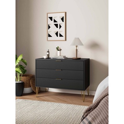 Manhattan Comfort Dumbo 3 Drawer Dresser