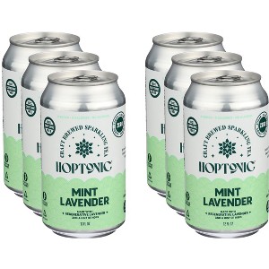 Hoptonic Tea Sparkling Mint Lavender - Pack of 6 - 12 fo - 1 of 2