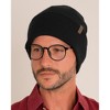 Beanie for Men Women Cuffed Thick Knitted Unisex Winter Hat Beanies Skull Cap Gifts for Men Black - 2 of 4