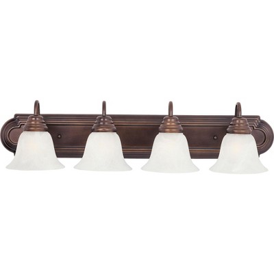 Maxim Lighting Essentials - 801x 4 - Light Vanity in  Oil Rubbed Bronze