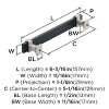 Amerock Overton Split Finish Cabinet or Drawer Pull - 4 of 4