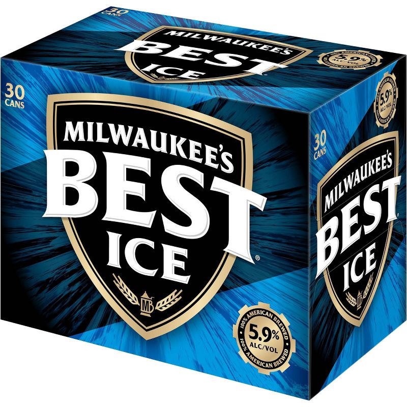 Milwaukee&#39;s Best Ice Beer - 30pk/12 fl oz Cans, 3 of 10