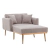 CAVINAS Teddy Velvet Accent Chair with Adjustable Mid-Height Backrest,Cozy Upholstered Living Room Chairs,Reading Chairs for Living Room - 4 of 4