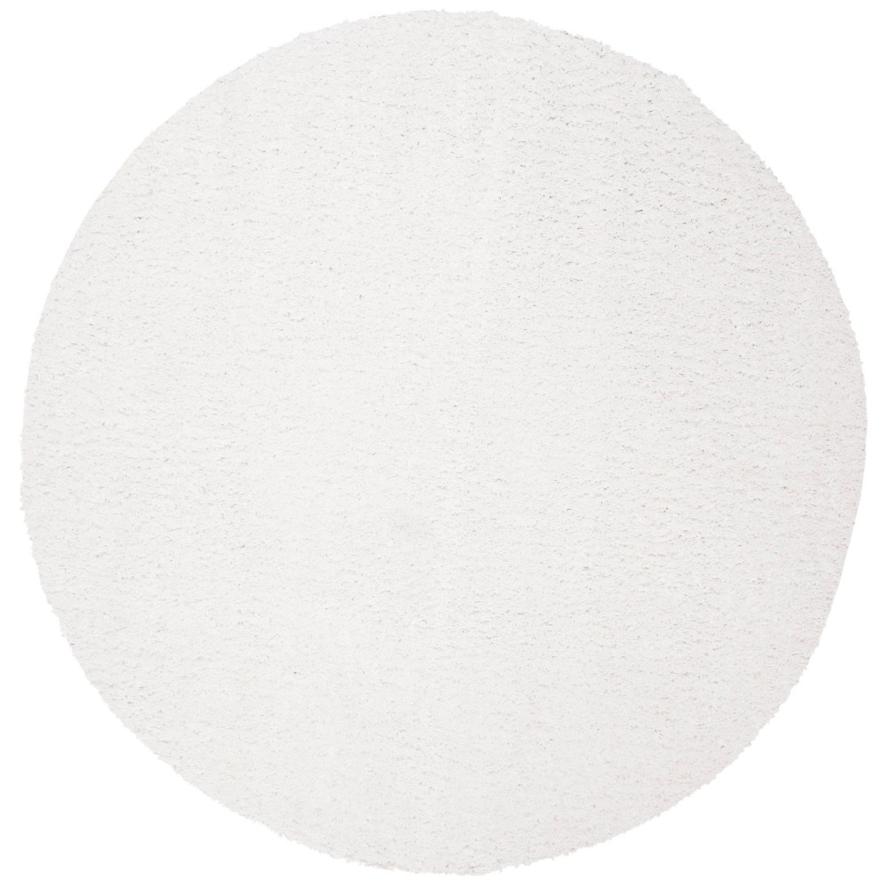 6'7in Round Suzan Rug White - Safavieh