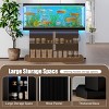 Modern 55‑75 Gallon Fish Tank Stand with Power Outlet and USB Ports, Heavy Duty MDF Aquarium Stand with Cabinet Storage for Reptile-Koiai - 3 of 4
