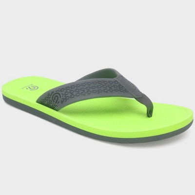 yellow champion sandals