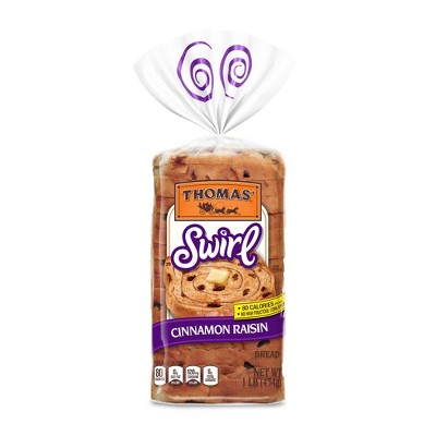 Thomas Cinnamon Raisin Swirl Bread - 16oz