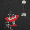 Mens Moonlight Rides Funny T Shirts Sarcastic Space Grpahic Tee For Men - Crazy Dog Men's T Shirt - 2 of 4