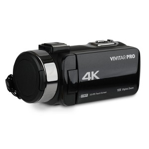 Vivitar 4K Wi-Fi Video HD Camcorder with 18x Digital Zoom and 3” IPS Touchscreen - 1 of 4