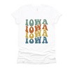 Simply Sage Market Iowa Retro Wavy Short Sleeve Tee - 2 of 4