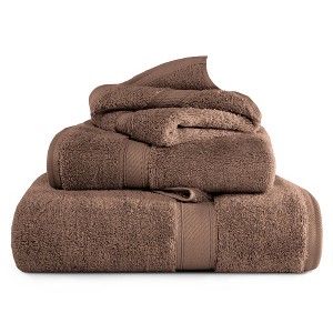 Luxury Egyptian Cotton Heavyweight Ultra-Plush Towel Set by Blue Nile Mills - 1 of 4