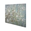 A&B Home 18.5"x59" Set of 4 Saison White Cherry Blossom Canvas Wall Arts Blue/White/Brown : Modern Decor, Botanical Theme - 4 of 4