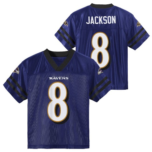 Nfl Baltimore Ravens Toddler Boys' Short Sleeve Jackson Jersey