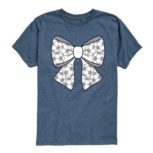 Boys' - Instant Message - Soccer Bow Short Sleeve Graphic T-Shirt - 1 of 4