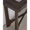 Signature Design by Ashley Korestone Sofa Table, Dark Brown, Contemporary Entryway Console Table - 3 of 4