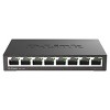 D-Link 8-Port Gigabit Unmanaged Switch, Plug and Play Fanless Metal Compact Desktop Design (DGS-108) - 2 of 4