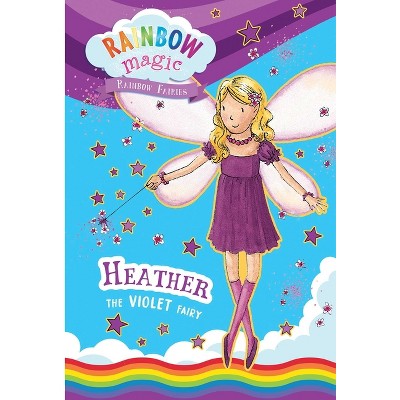 Rainbow Magic Rainbow Fairies Book #7: Heather the Violet Fairy - by  Daisy Meadows (Paperback)