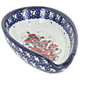 Blue Rose Polish Pottery 826 Millena Small Spoon Rest - 1 of 1
