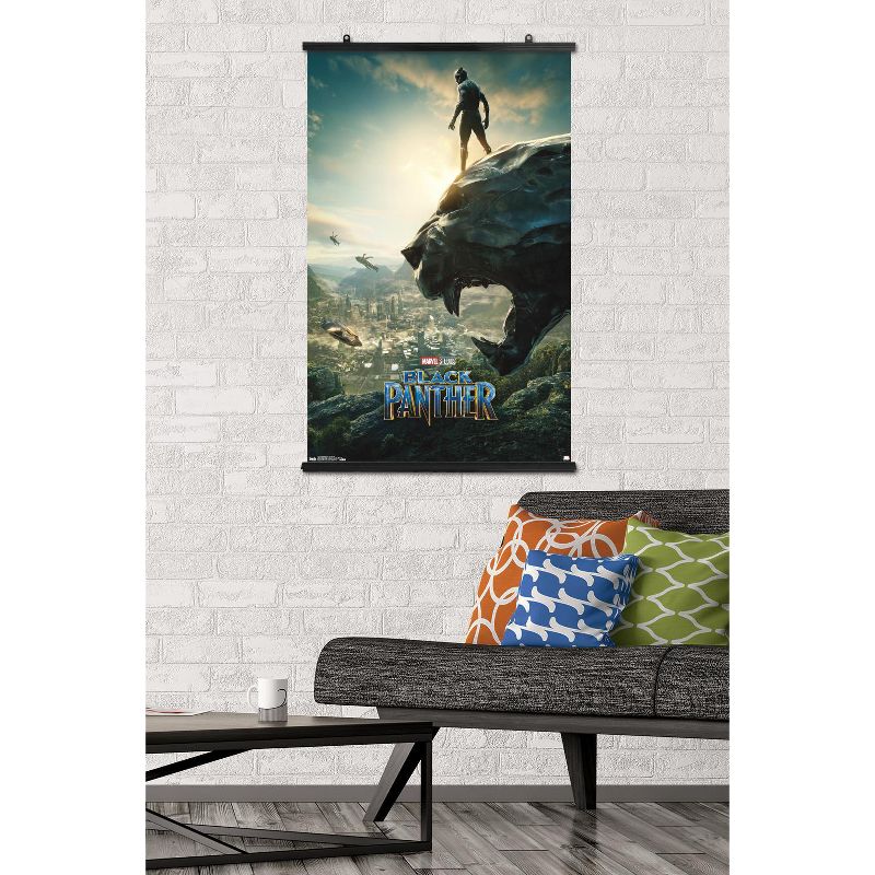 Trends International Marvel Cinematic Universe - Black Panther - Panther Monument One Sheet Unframed Wall Poster Prints, 2 of 6