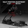 Dardoo Stable Racing Simulator Cockpit Wheel Stand Made Of 30×30mm Alloy Steel With Rubber Feet Fit For Logitech G29 G920 Thrustmaster T80 - 4 of 4