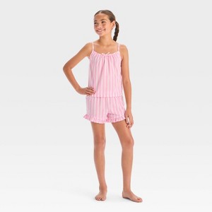 Girls' 2pc Tank Top and Shorts Pajama Set - art class™ - 1 of 4