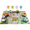Big Daddy Complete Construction World Toy Set Includes Excavator Truck, Crane Truck, Cement Truck, & Dump Truck 26 Piece Mega Set   Bonus Road Map - 2 of 2