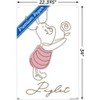 Trends International Disney Simple Moments Line Art - Piglet Unframed Wall Poster Prints - 3 of 4