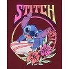 Seven Times Six Disney Lilo And Stitch Men's Stitch Surfing Distressed Graphic Print T-Shirt Red - image 2 of 3