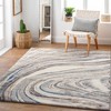 Hauteloom Nillumbik Gray Marble Design Rug - 2 of 4