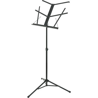 Musician's Gear Folding Music Stand Black