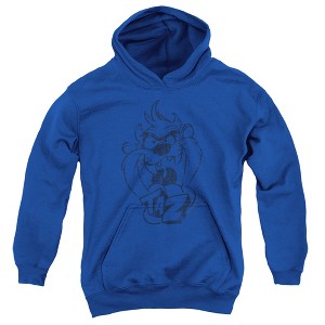 Boys’ Looney Tunes Faded Taz Hooded Sweatshirt - 1 of 4