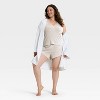 Women's Lace Trim Ribbed Tank Top and Shorts Pajama Set - Auden™ - 3 of 3