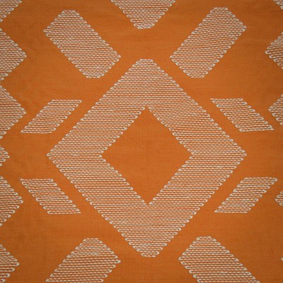 Papaya Geometric Handwoven Outdoor Rug, 4x6