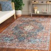 Arizona ARZ126 Machine Washable Skid Resistant Power Loomed Indoor Rugs - Safavieh - 2 of 4