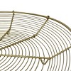3-Tiered Basket Riser Brass Metal with Jute Tassel by Foreside Home & Garden - 3 of 4