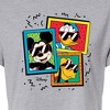 Women's - Disney - Mickey Friends Sunglasses Cropped Graphic T-Shirt - 2 of 4