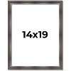 PosterPalooza | Shadow Box 1.75" Deep Brown Picture Frame - UV Acrylic, Foam Board Backing, Hanging Hardware - 2 of 4