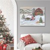 Courtside Market On the farm Christmas 20x24 Gallery-Wrapped Canvas - 2 of 4