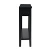 Kumasinova 60" Modern Console Table with Drawers,Entryway Table with Storage Bottom Shelf,Tall Sofa Table for Hallway&Foyer - 3 of 4