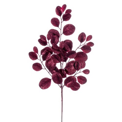 Vickerman Artificial 25" Dogwood Glitter Spray