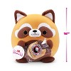 Snackles 14" Red Panda with Panda Express Fortune Cookie Stuffed Animal - 2 of 4