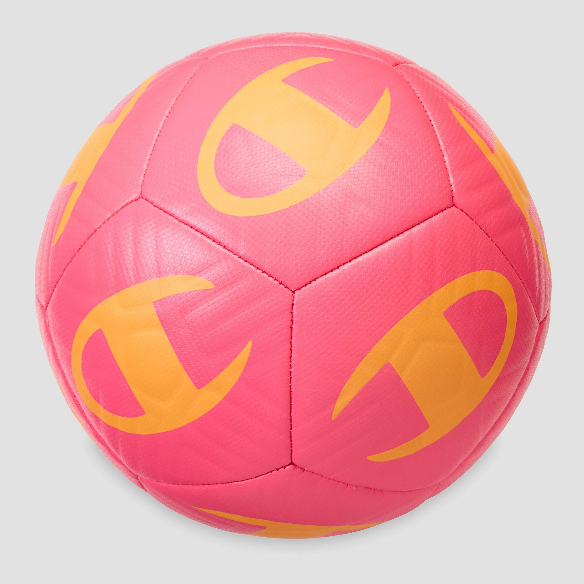 Champion Playmaker C Logo Soccer Ball Size 5 - Pink