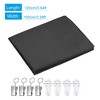 Unique Bargains Photography Studio Seamless Polyester Cotton Backdrop with 4 Clips and Nails - 2 of 4
