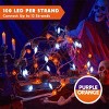 Joyfy 19.7FT 30 LEDs Halloween String Lights Decorations, Ghost Pumpkin String Light with 8 Lighting Modes for Halloween Party Indoor Outdoor Decor - 3 of 4