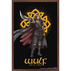 Trends International The Lord of the Rings: The War of the Rohirrim - Wulf Framed Wall Poster Prints - 1 of 4