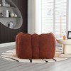 Okak Bean Bag Chair Comfortable Square Lazy Sofa Chair with Footstool Floor Chair with High Resilient Foam for Living Room - 4 of 4