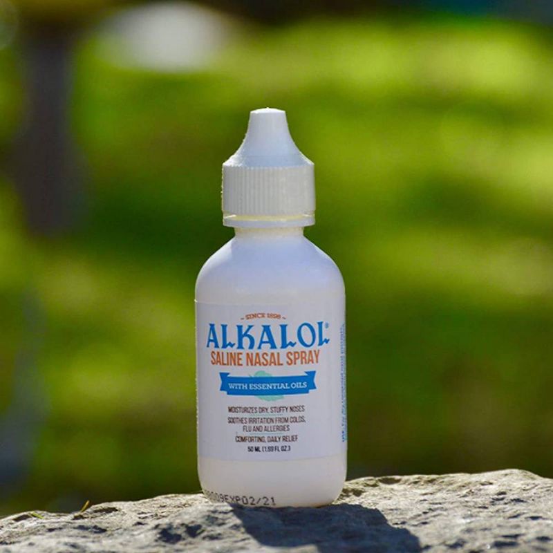 Alkalol Saline Nasal Spray - 1.69 fl oz, 4 of 5