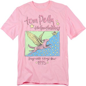 Tom Petty Dogs With Wings Tour 1995 Adult T-Shirt - 1 of 4