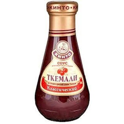 Kinto Classic Tkemali Georgian Sauce 300g - Authentic Georgian Recipe, Tangy Sour Plum Condiment For Meats & Vegetables