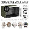 Sweet Jojo Designs Boy, Girl, Unisex/Gender Neutral Dog Crate Kennel Cover 36in. Woodland Arrow Green and White - 4 of 4